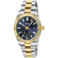 Gevril Men's Automatic West Village 316L SS Case, IPYG Bezel, 2 tone SS/IPYG Bracelet