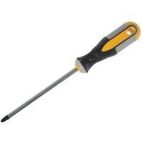 Roughneck Screwdriver Pozidriv Tip Pz3 X 150Mm in Black