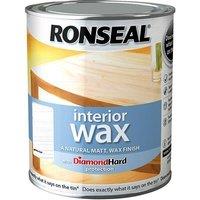 Ronseal Interior Wax White Ash 750Ml