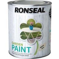 Ronseal Garden Paint White Ash, 750ml RSLGPWA750