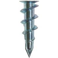 JCP CONSTRUCTION PRODUCTS J-Plug Self-Drill Plasterboard Fixing - Box of 100 in Silver
