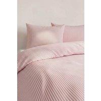 Martex Studio Edition Pinstripe Duvet Cover Set in Pink | Size: Double