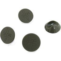 Monstershop 4 x Hairpin Leg Grey 12mm Feet Protectors Pack