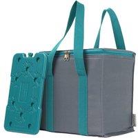 LIVIVO 10L Insulated Cooler Bag with Free Freezer Block in Grey