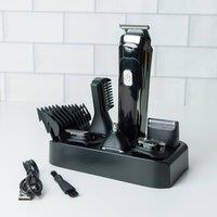 Menkind InGenious 11-In-1 Grooming Kit, Precision Trimmers & Shaver For Effortless Grooming in Black