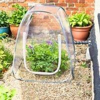 Marco Paul 50cm Pop Up Garden Greenhouse in Clear