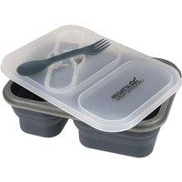 Regatta Silicon Folding Mess Tin in Charcoal