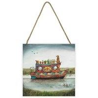 Joe Ramm Urchin Wooden Plaque