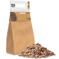 Monstershop Wood Chips BBQ Grill Wood Fired Pizza Oven Kamado Smokers Oak 2.1kg in Terracotta