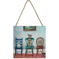 Joe Ramm Musical Chairs Wooden Plaque