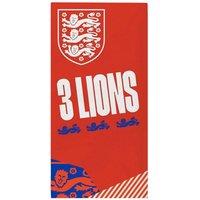 England FA Crest Towel in Red