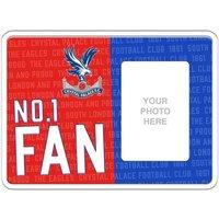 Crystal Palace FC Metal Embossed Framed Plaque in Red