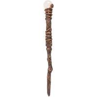 Something Different Energy Clearing Aura Quartz Crystal Wand in Dark Brown