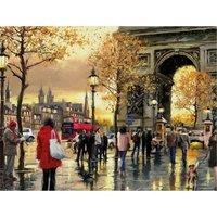 Richard Macneil Arc De Triomphe Canvas Print