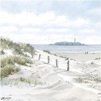 Richard Macneil White Sands II Poster