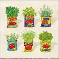 Louise Nisbet Kitchen Garden Print