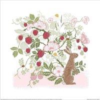 Summer Thornton Hedgerow & Hare Print