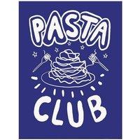 Studio Dolci Pasta Club Print in Blue