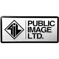 PIL (Public Image Ltd) Stacked Logo Fridge Magnet in Black