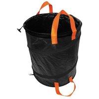 Fiskars Solid Popup Garden Bag 56 Litre - 1015646 - Ideal for Yard Waste in Black
