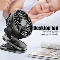 SPETLEK Portable Clip on Fan Black1x in Black
