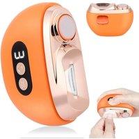 NESTLUNE USB Rechargeable Electric Nail Clipper Grinder Safe in Orange | Size: 100g