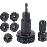 Kelvenix 7PCS Automotive Rust Removal Tools in Black | Size: 10000mm x 520mm