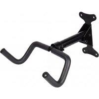Monvelo Bike Wall Mount Rack Foldable Bicycle Storage Hanger Holder Adjustable in Black