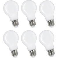 Goeco Vintage LED Filament Bulb, E27 4W 3000K, 6-Pack in White