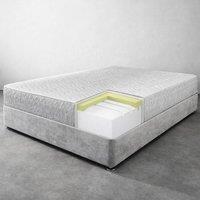 Divan Bed Direct Premier Relief Memory Foam Mattress in White | Size: Single