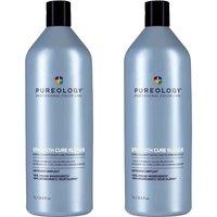 Pureology Strength Cure Blonde Conditioner 1000ml Double in Clear