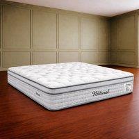 Desire Deco Premium Laurel Natural 2500 Pocket Mattress in White | Size: Super King