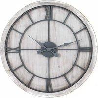 Hill Interiors Williston Wall Clock in White