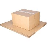 SPETLEK Moving Boxes Pack of 5 in Brown | Size: Large