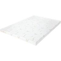 EONLION Mattress Topper Memory Foam Double in White