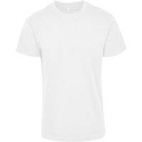 Build Your Brand Men's Premium Combed Jersey T-Shirt in White | Size: XL