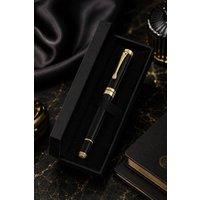 Lovii Men's Father Day Imperial Noir Executive Pen Gift Set in Black | Size: 100g