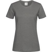 Stedman Classics Women's Stedman Classic Tee in Grey | Size: XL