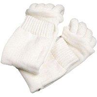 AQUARIUS Women's Pair of Foot 'Alignment Socks' to Relieve Foot Pain, White