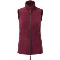 Premier Women's Artisan Fleece Gilet in Burgundy | Size: XS