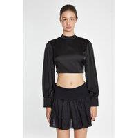 Shnoo Women's RaRa Mini-Skirt in Black | Size: 10