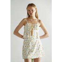 Shnoo Women's A-Line Mini-Skirt in White | Size: 8