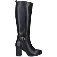 Carvela Women's 'Silver 2 Knee High' Leather Boots in Black | Size: 4