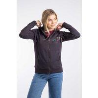 Weird Fish Women's Franchises Graphic Full Zip Hoodie in Midnight | Size: 18