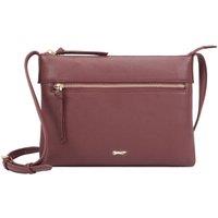Paul Costelloe Women's Amiata Leather Cross Body Bag in Purple