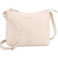 Paul Costelloe Women's Denia Leather Cross Body Bag in Light Beige