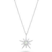 Gold Trip Women's North Star Necklace in Silver