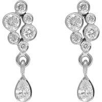 Gold Trip Women's Waterfall Earrings in Silver