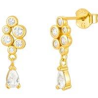 Gold Trip Women's Waterfall Earrings in Gold