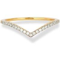 Gold Trip Women's Wishbone Ring in Gold | Size: 8